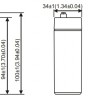 Акк. батарея WBR HR 634W
