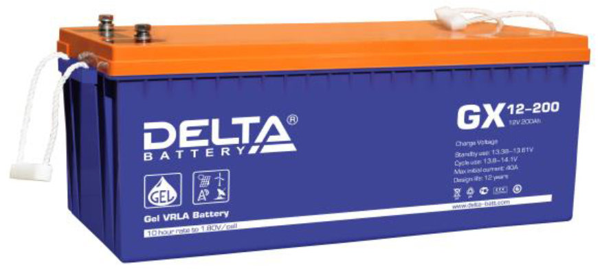  батарея DELTA GX 12-200