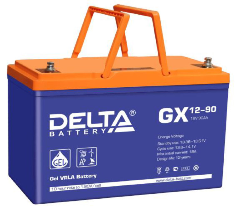 Аккумуляторная батарея DELTA GX 12-90