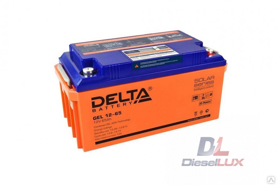  батарея Delta GEL 12-65