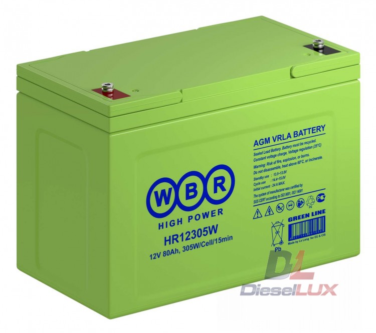 Акк. батарея WBR HR 12305W