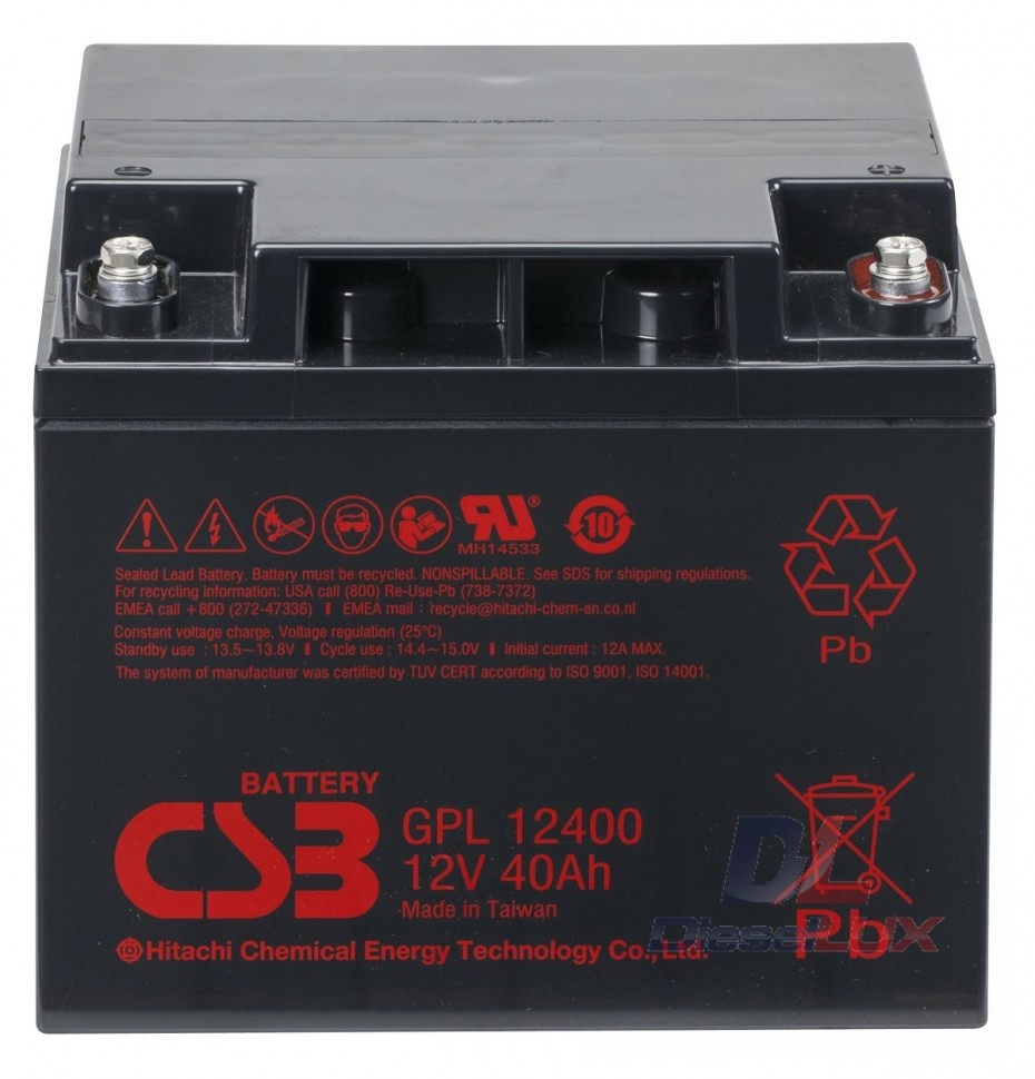  батарея CSB GP12400