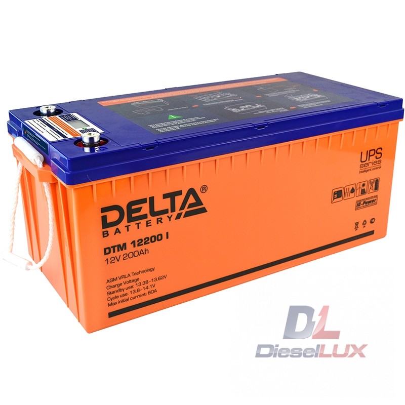  батарея Delta DTM 12230 L