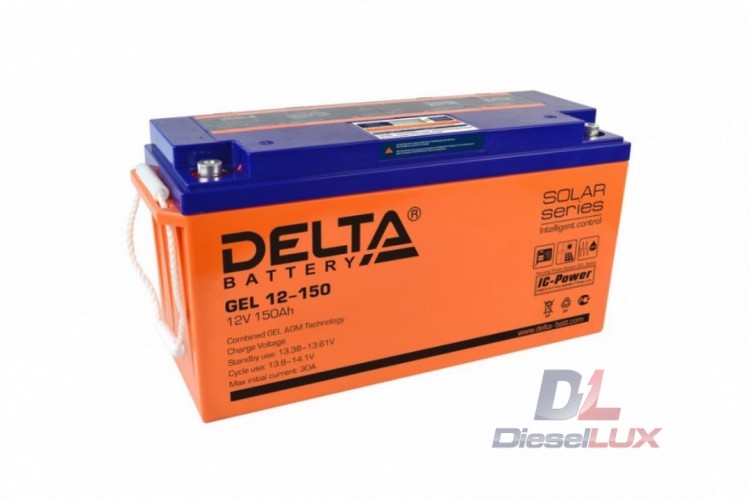Акк. батарея Delta DTM 12250 L